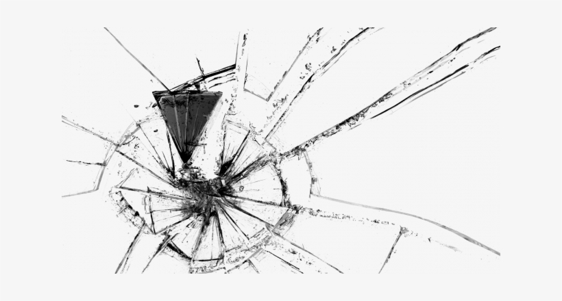 [ Broken Glass ] - Efecto Cristal Roto Png, transparent png download