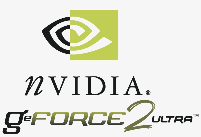 Nvidia Geforce2 Ultra Logo Png Transparent - Nvidia Geforce 4 Logo, transparent png download