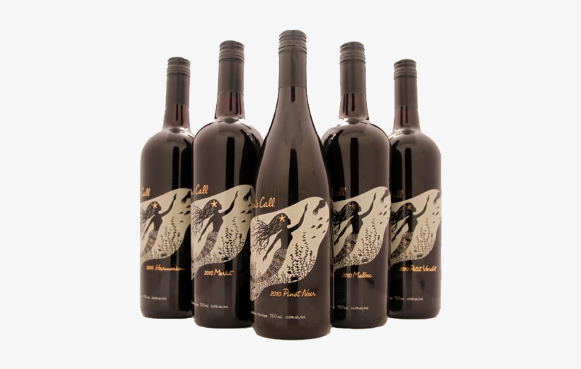 Siren's - Wine With Mermaid On Label, transparent png download