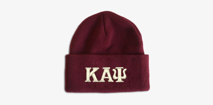 Kappa Alpha Psi Greek Letter Knit Beanie Cap - Beanie, transparent png download