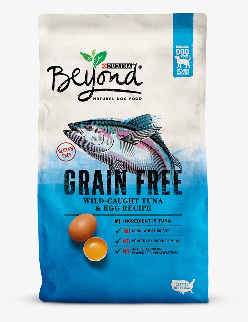 Beyond® Grain Free Tuna & Egg Recipe Dry Dog Food - Purina Beyond Grain Free Dog Food, transparent png download