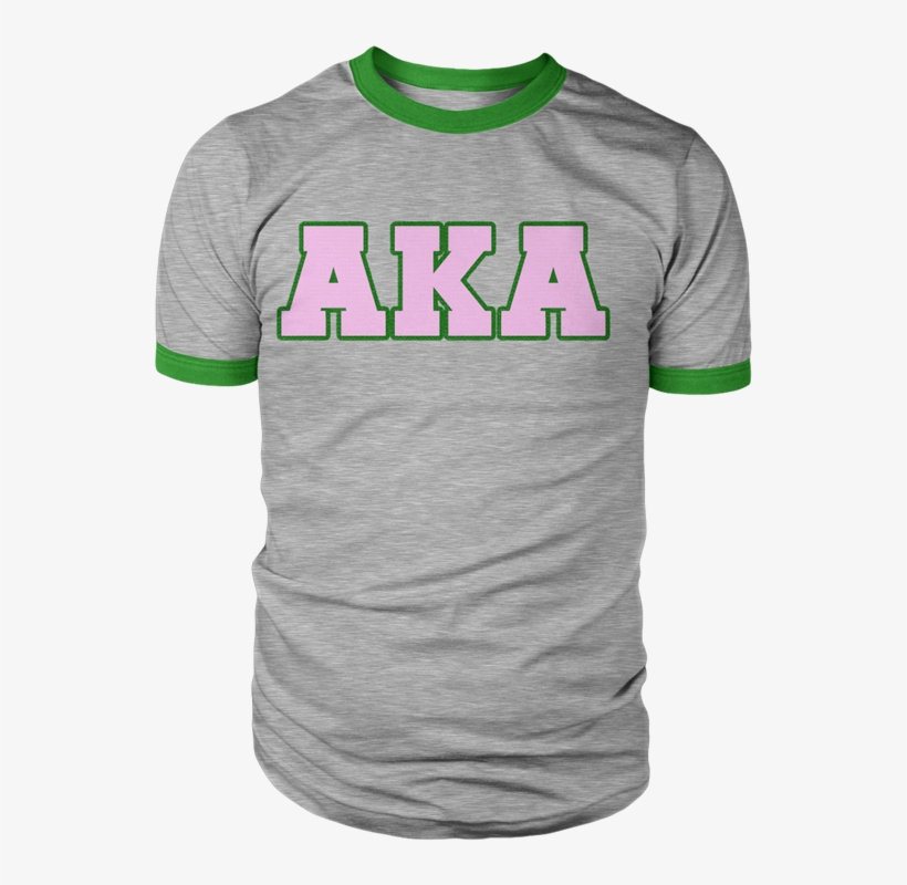 Alpha Kappa Alpha Greek Letter Heather Ringer Medium - Fantastic Four Scott Pilgrim 4 1 2 Shirt, transparent png download