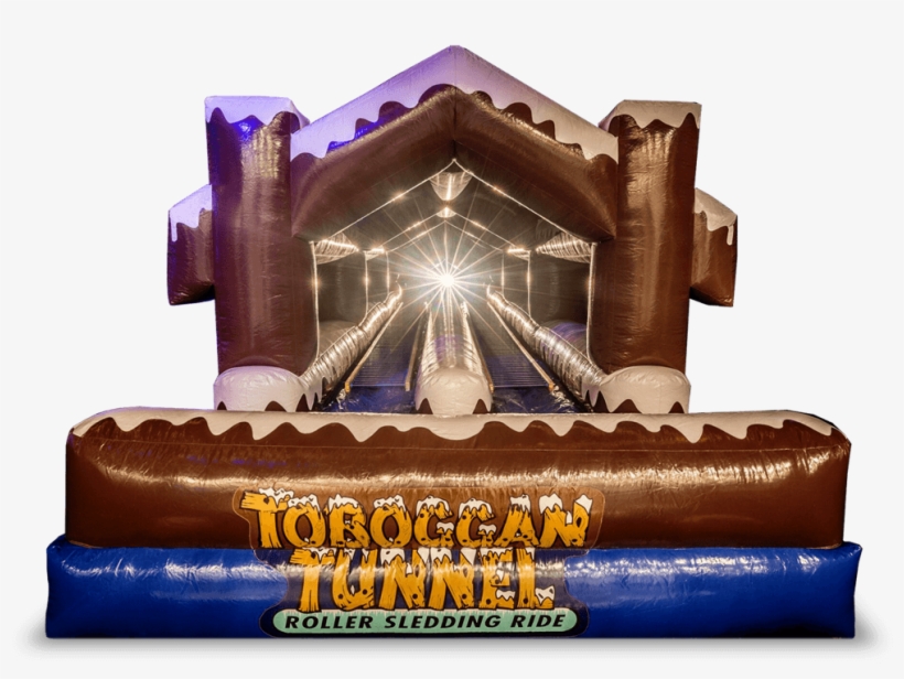 Toboggan Tunnel - Inflatable Toboggan Tunnel, transparent png download
