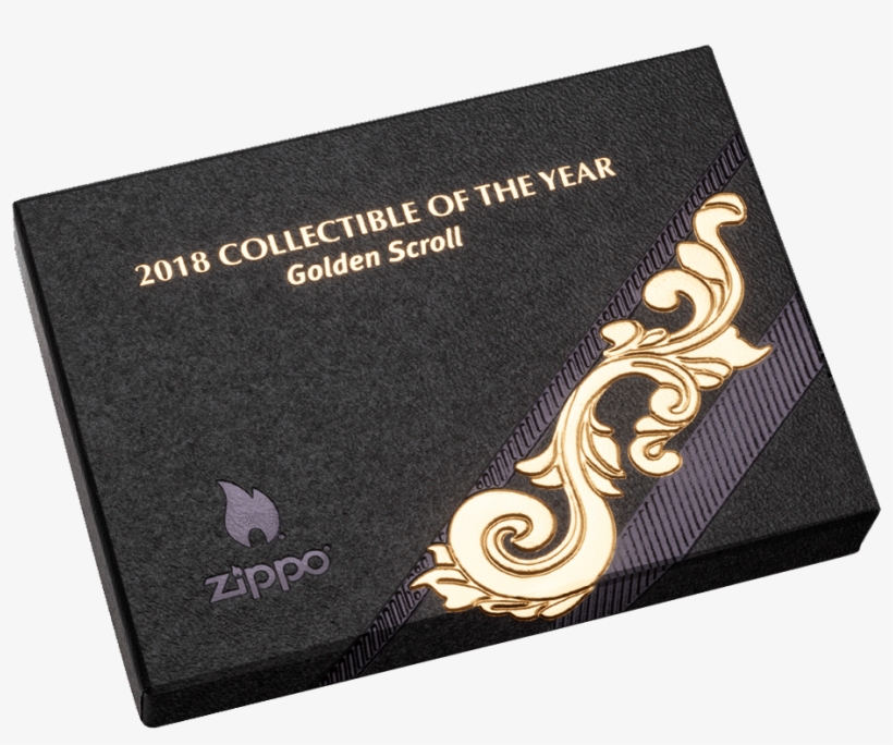 2018 Collectible Of The Year Lighter Packaging - Zippo, transparent png download