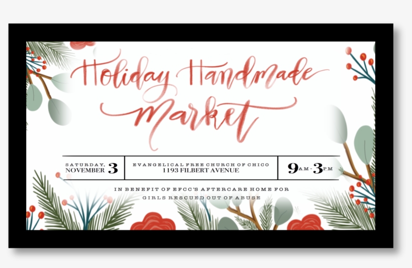 Handmade Market - Calligraphy, transparent png download
