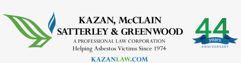 Kazan Horizontal Logo Print Url 44years No Border - Steven Kazan, transparent png download