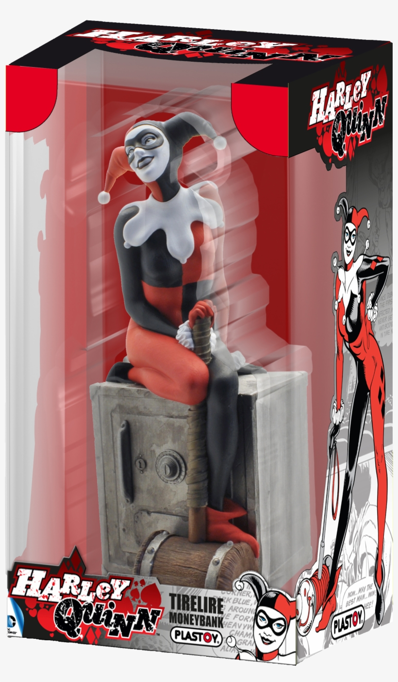 Tirelire Harley Quinn 80058 Plastoy-1 - Dc Comics Bust Bank Harley Quinn 27 Cm, transparent png download