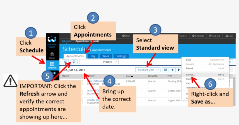 Practice Fusion Std View W Alert - Portable Network Graphics, transparent png download