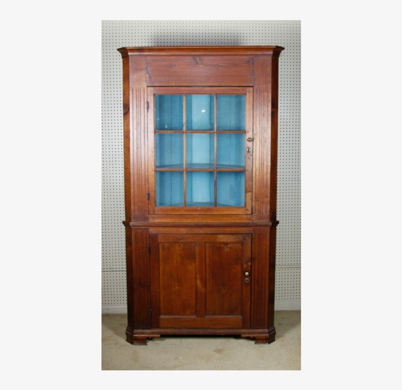 18th Century Pennsylvania Cherry Corner Cupboard - Antique Furniture, transparent png download