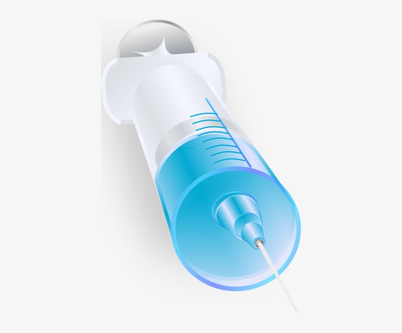 Syringe 1 Svg Clip Arts 408 X 598 Px, transparent png download