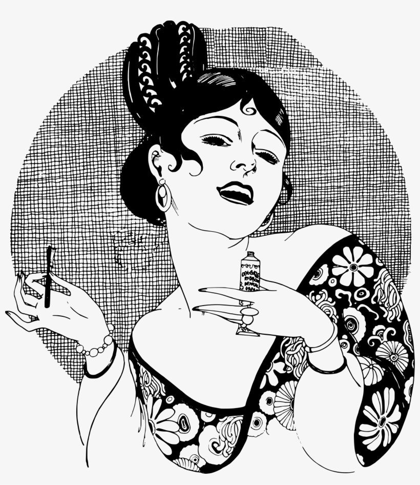 This Free Icons Png Design Of Mini Toothbrush Lady, transparent png download