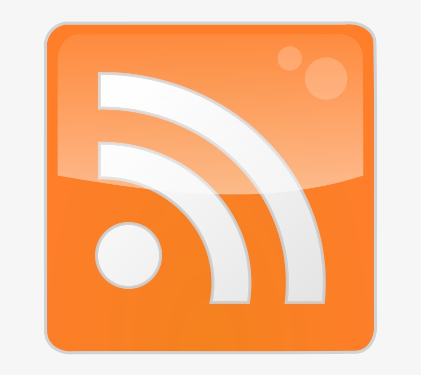 This Free Icons Png Design Of Rss Button, transparent png download