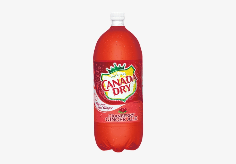 Canada Dry Cranberry Ginger Ale 8 - Canada Dry Ginger Ale Cranberry, transparent png download