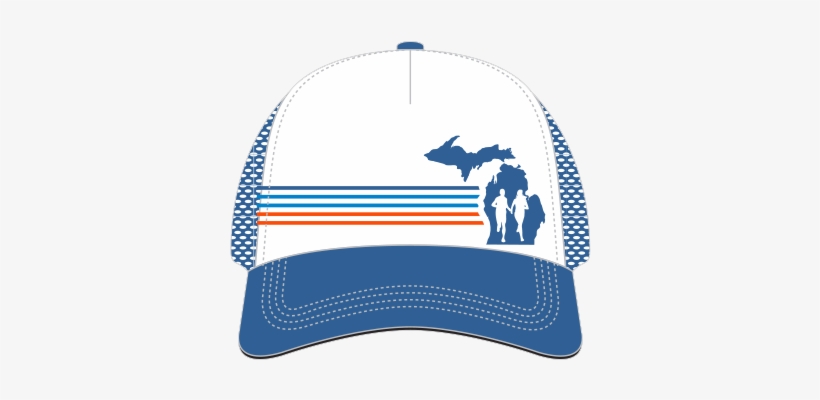 Bayshore Stripes & State Trucker Hat - Trucker Hat, transparent png download