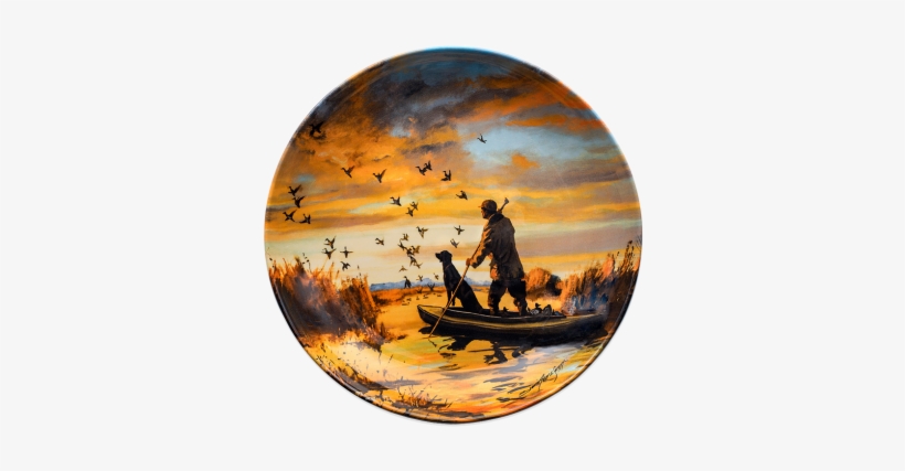 Brett Smith Promising Day Bowl - Brett Smith Sporting Art Promising Day Platter, transparent png download