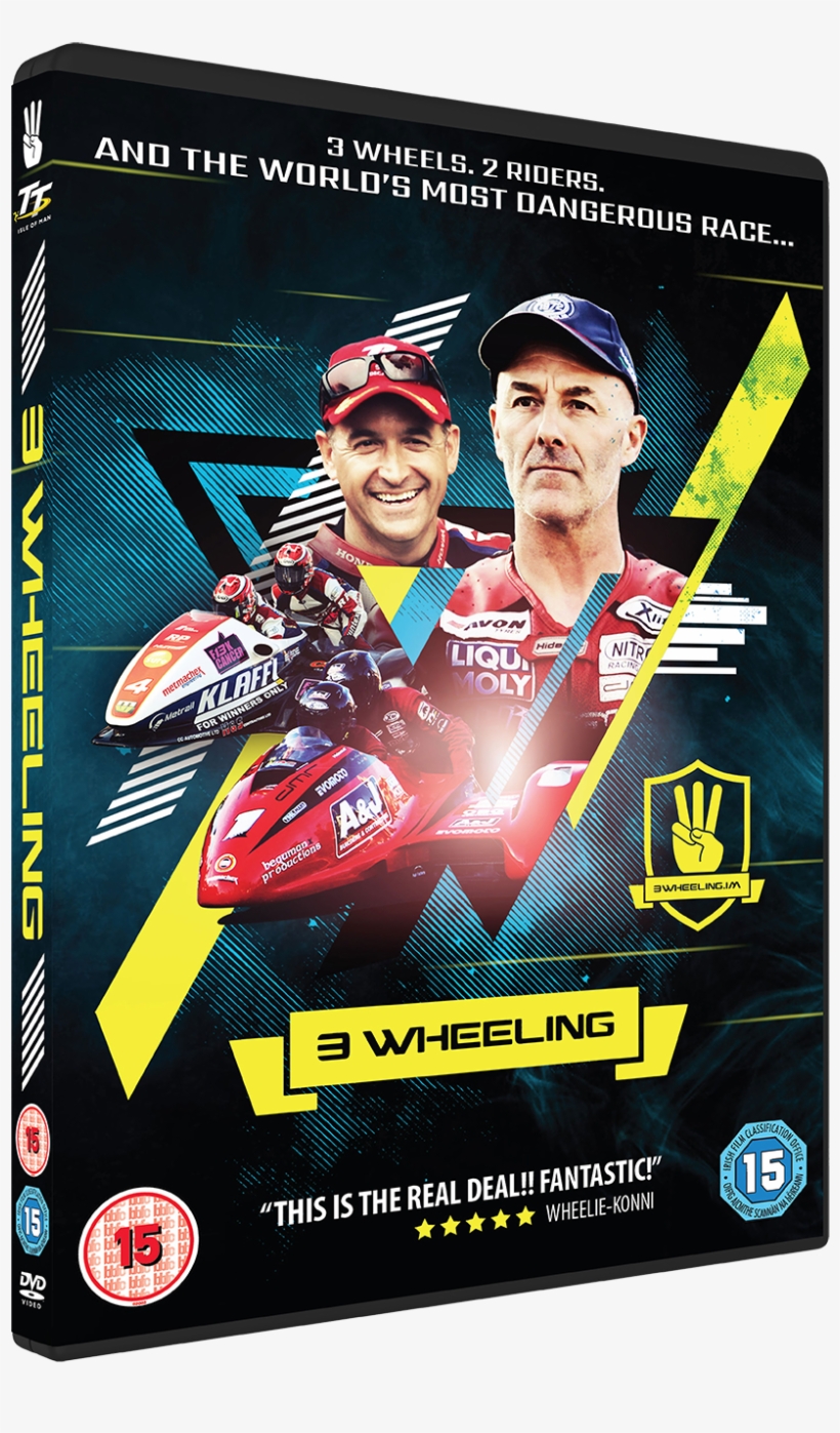 3 Wheeling Dvd, transparent png download