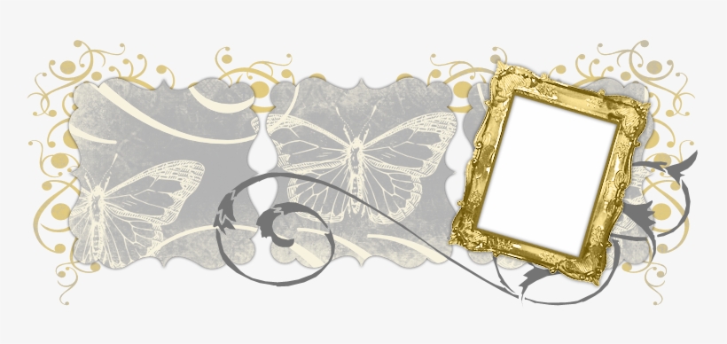 Grand Staircase Banner Png Free Modern Vintage Gold - Vintage Gold Banner Png, transparent png download