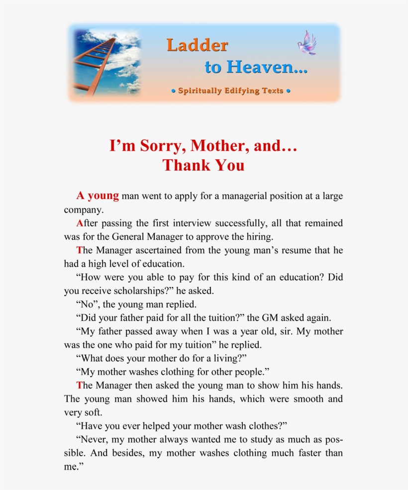 I'm Sorry, Mother, And - Magnet 28 Day Challenge: A Challenge A Day To Ch, transparent png download