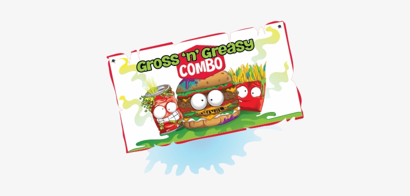 Gross And Greasy Pic - Grossery Gang Posters, transparent png download