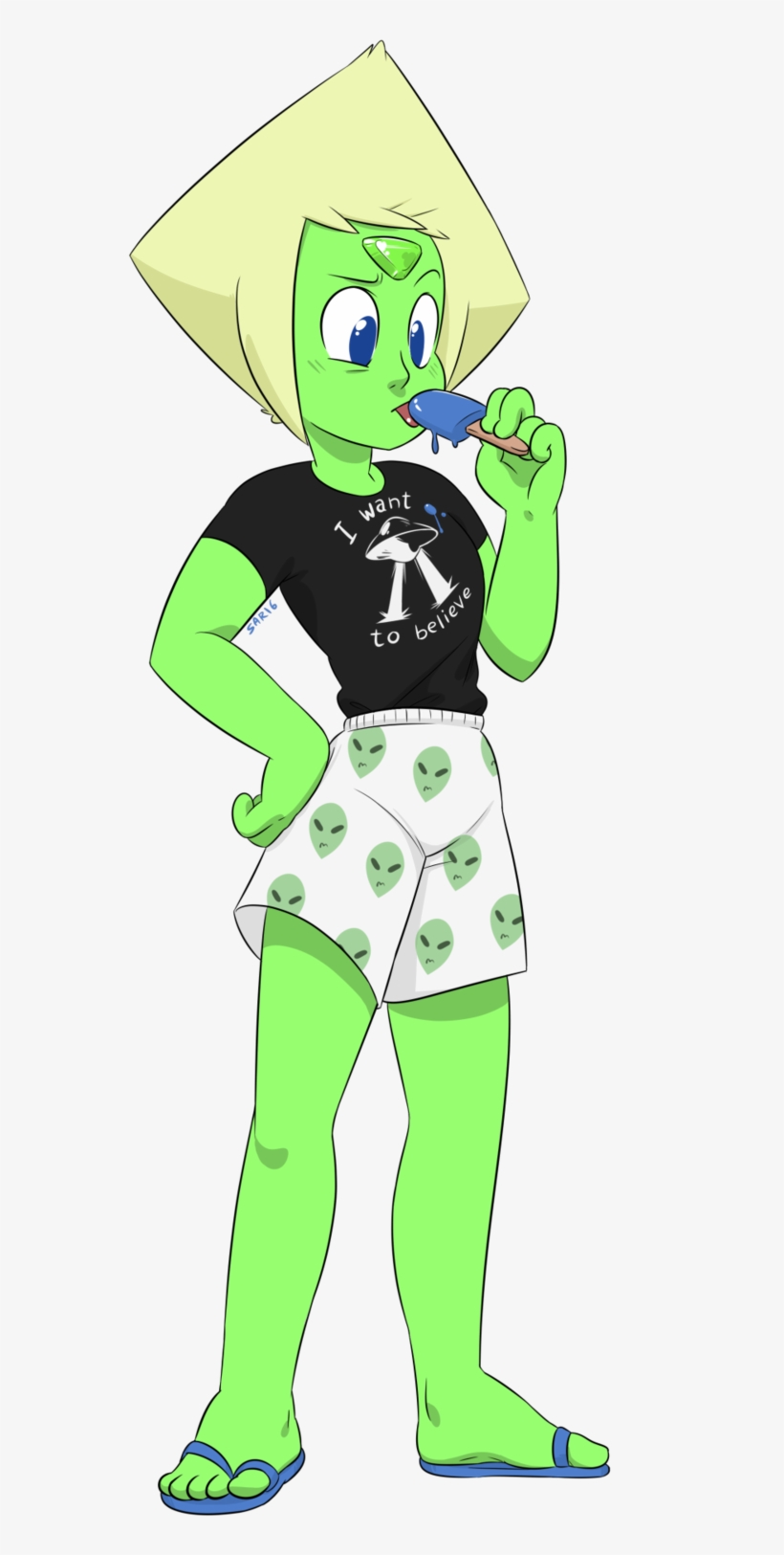 I,steven Персонажи,su - Steven Universe Peridot Summer, transparent png download