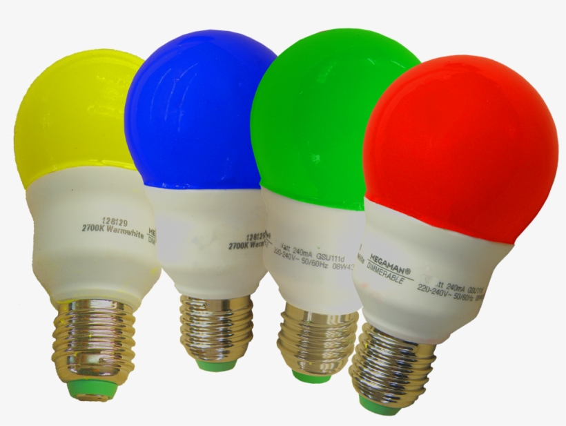 Link To Coloured Bulbs And Lamps - Incandescent Light Bulb, transparent png download
