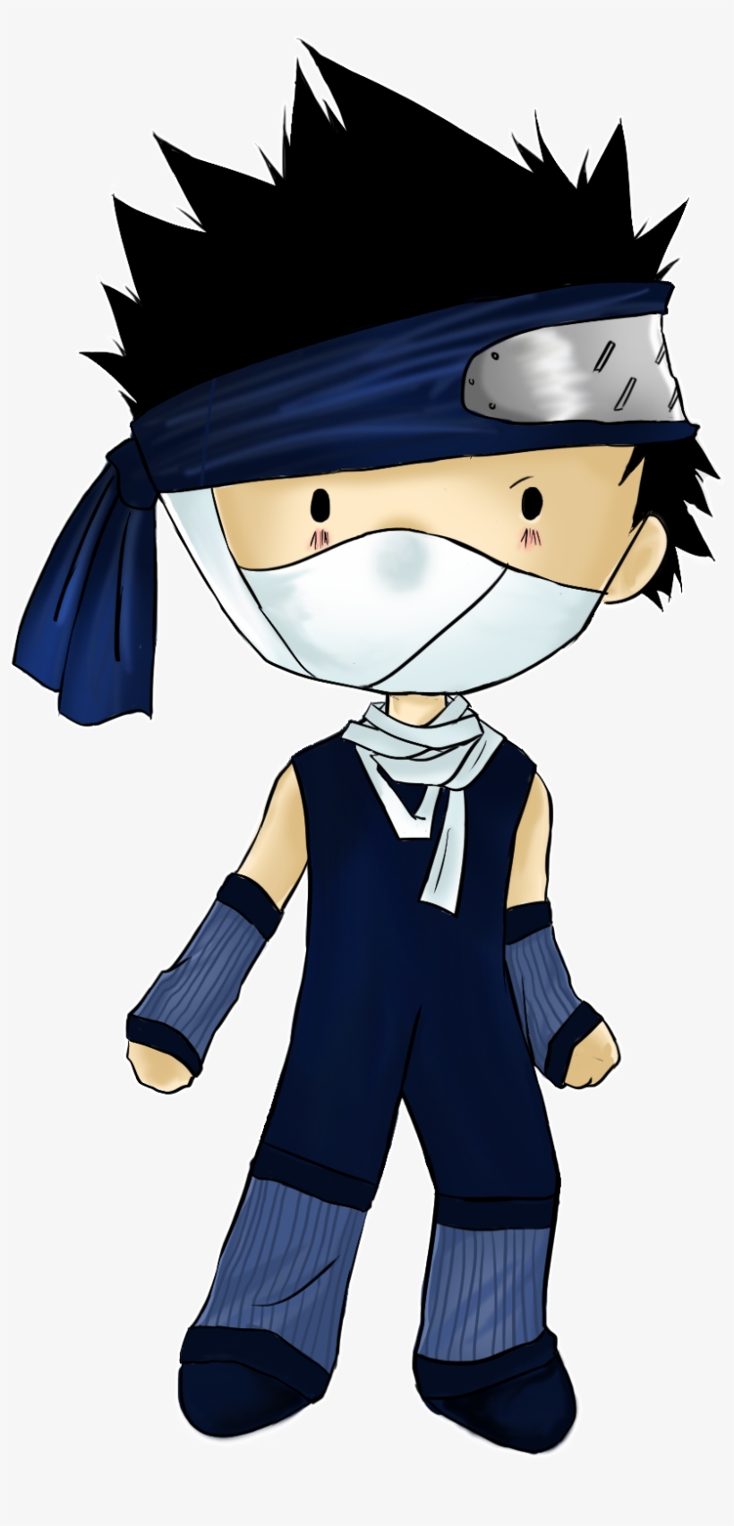 Well - Zabuza Chibi, transparent png download