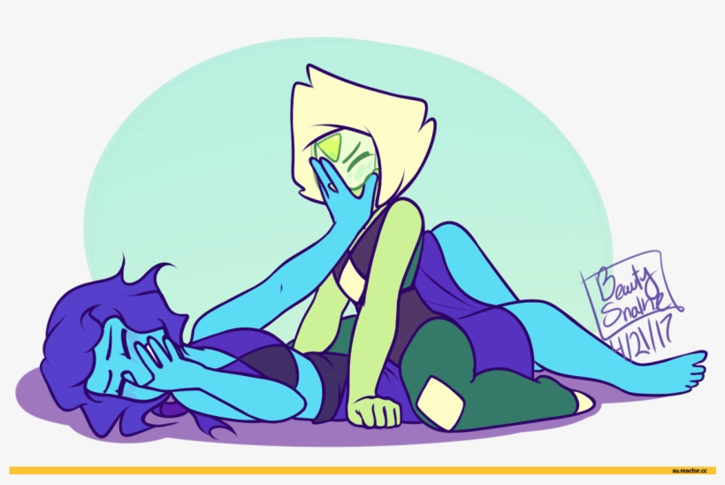Beautysnake,steven Universe,фэндомы,lapis Lazuli,su - Art Lapis Peridot, transparent png download
