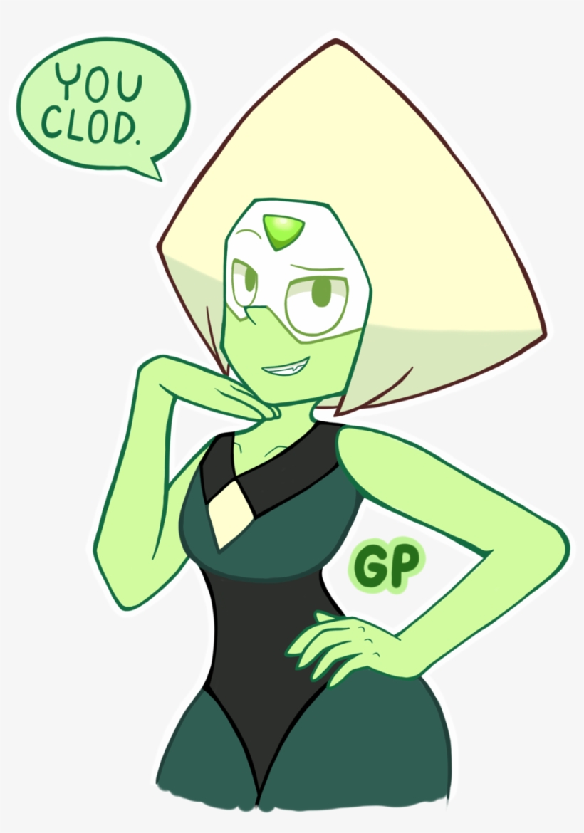 Su Art,steven Персонажи,green-peridot - You Re Not My Dad You Can T Tell Me What To Do, transparent png download