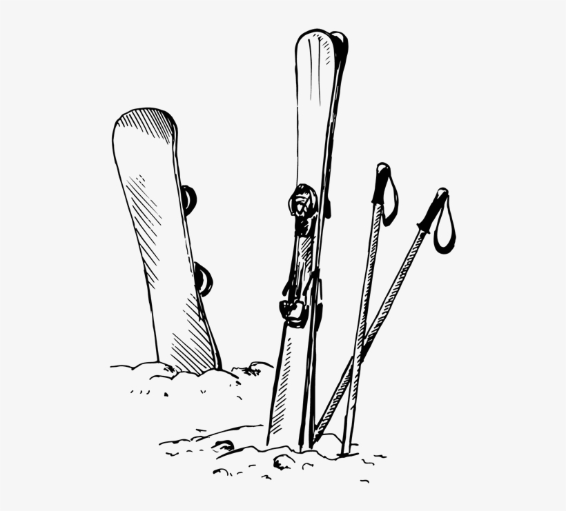 A Ski Holiday Directly On The Slopes - Skiing, transparent png download