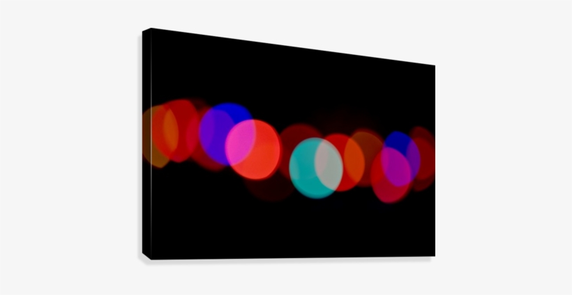 The Blur Of Coloured Lights - Posterazzi The Blur Of Coloured Lights Edmonton Alberta, transparent png download