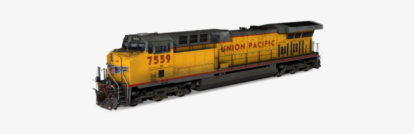 Ge Ac6000cw Up 2 Pack - Locomotive, transparent png download