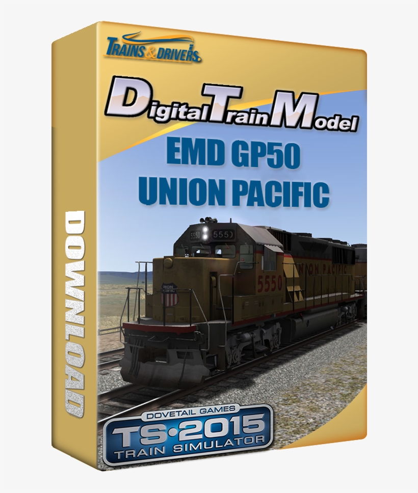 Dtm Gp 50 Union Pacific - Ts 2015 Train Simulator - Starter Pack - München -, transparent png download