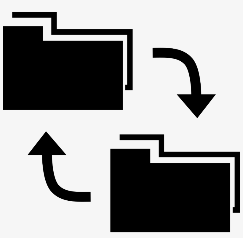 Data Exchange Interface Symbol Comments - Data Exchange Icon Png, transparent png download