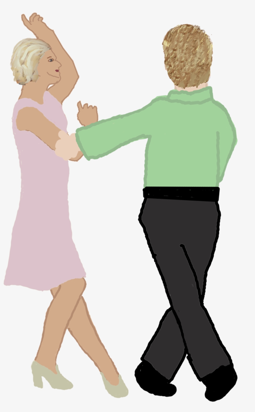 Recycled Sundays Defensive Ballroom Dancing - Illustration, transparent png download