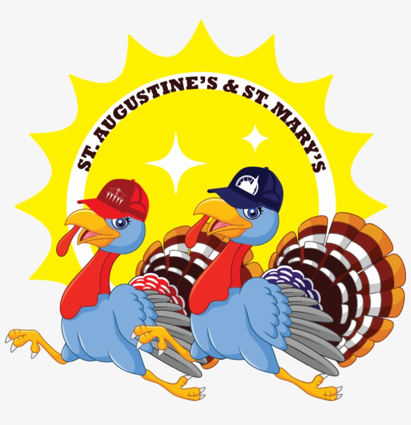 2018 Kiwanis Turkey Day Race - Cartoon, transparent png download