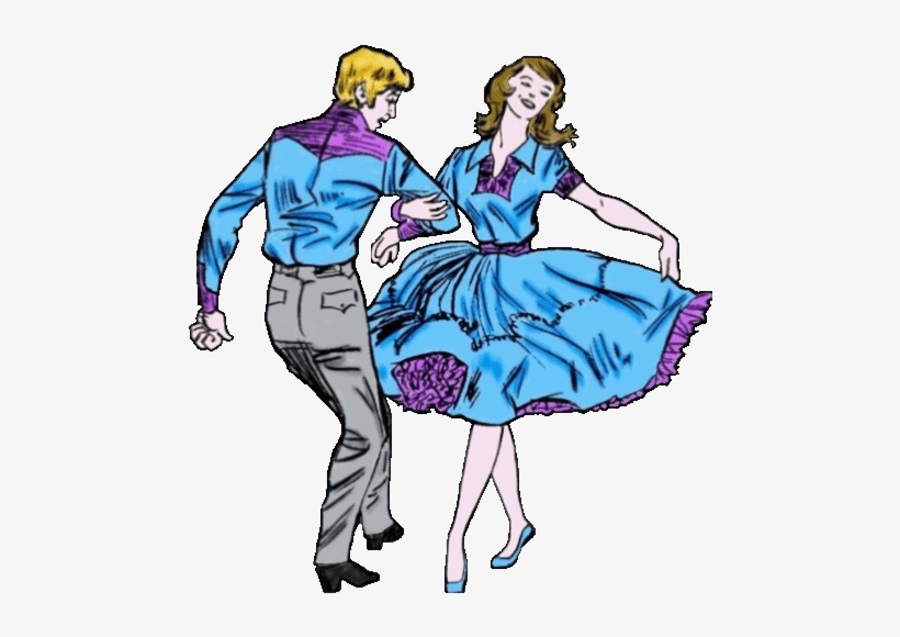 The Dancing Stars Square Dance Club - Square Dance, transparent png download