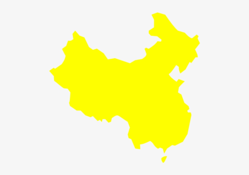 Clipart China Map - China Outline White, transparent png download