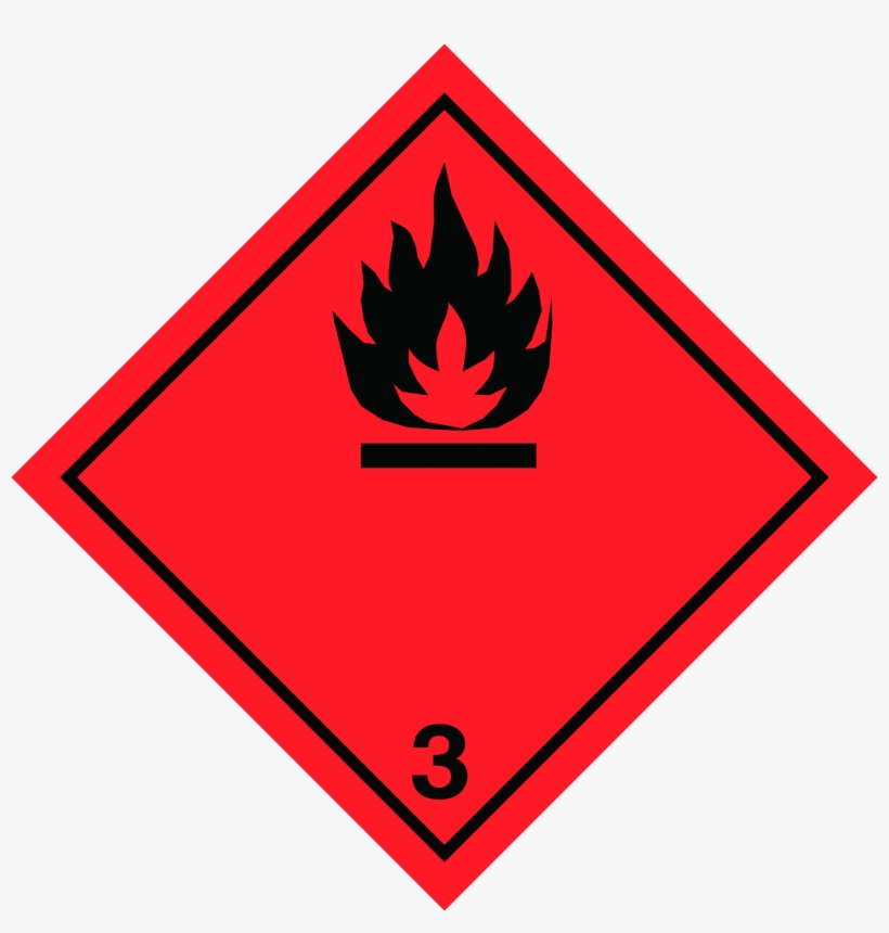 Non Flammable, Non Toxic Gases - Mercancias Peligrosas Clase 3, transparent png download