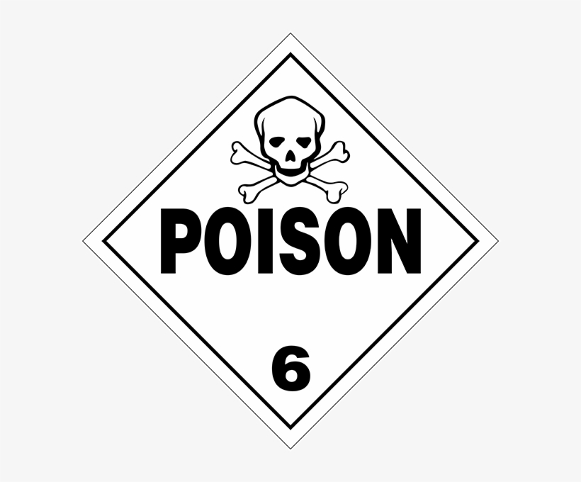 Poisonous And Infectious Substances, transparent png download