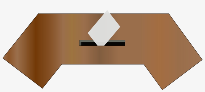 Ballot Box Voting Machine Election - Ballot Box, transparent png download