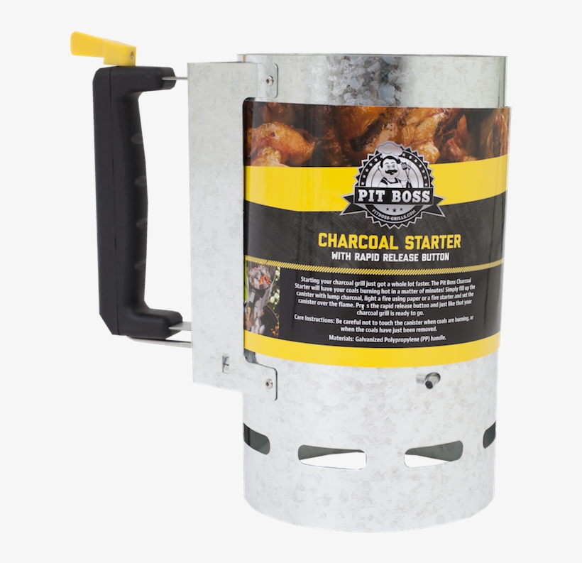 Pit Boss Charcoal Starter With Rapid Release Button - Pit Boss Spices And Rubs, Mandarin Habanero Rub, transparent png download