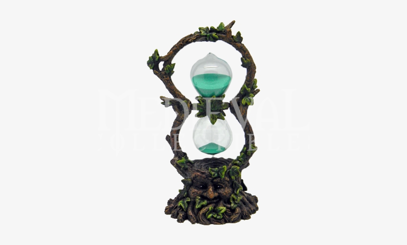 Green Man Sand Timer - Hourglass, transparent png download