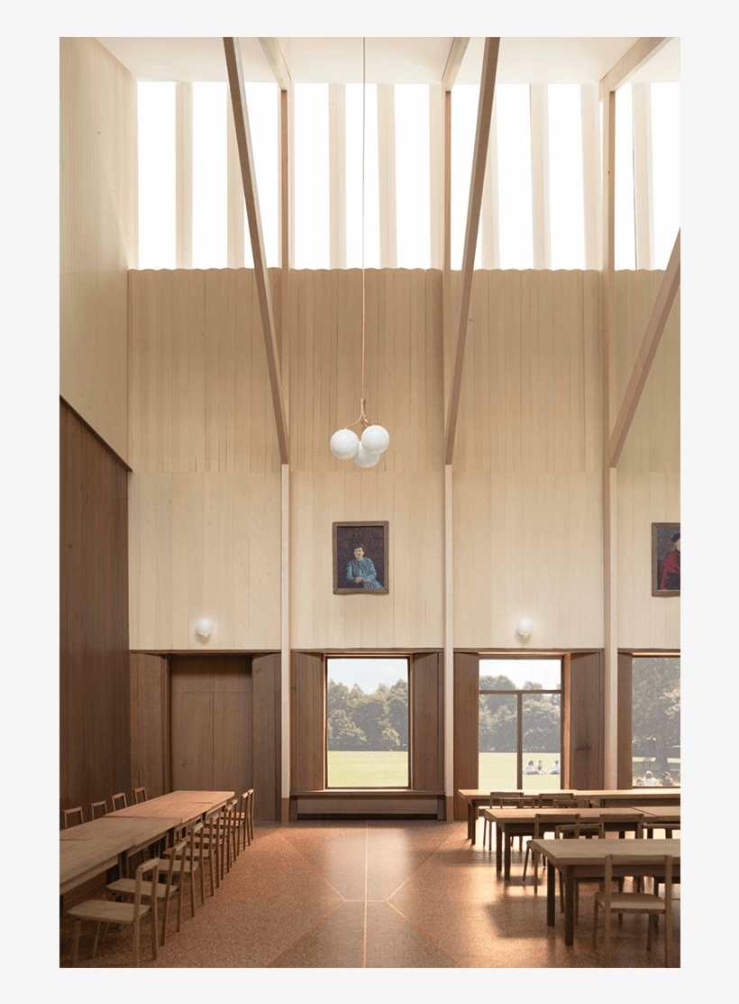 Homerton College Dining Hall - Interior Design, transparent png download