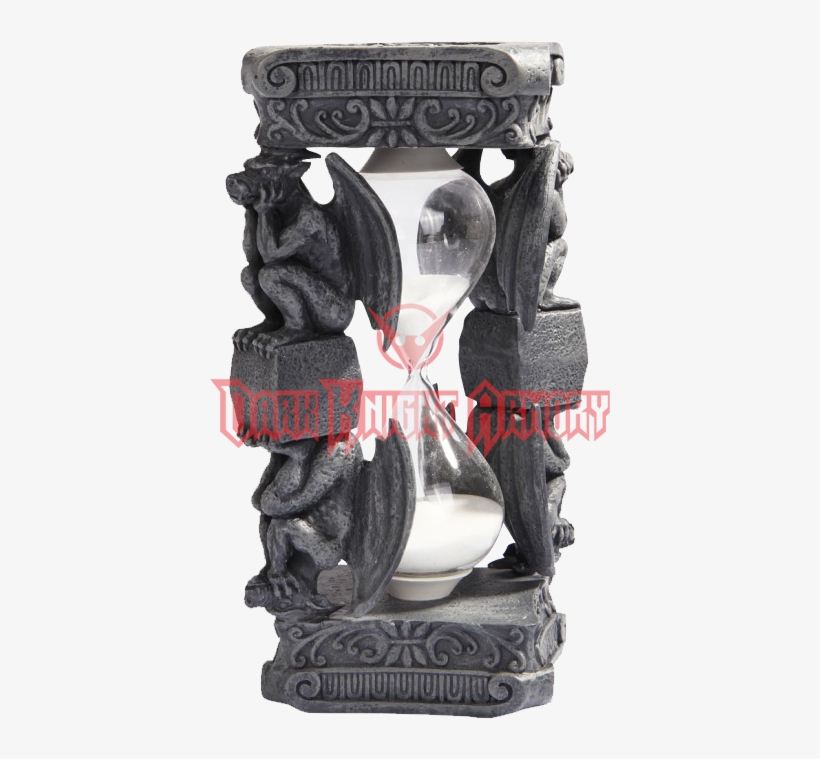 Thoughtful Gargoyle Sandtimer - Pacific Giftware Guardian Winged Gargoyle Sandtimer-, transparent png download
