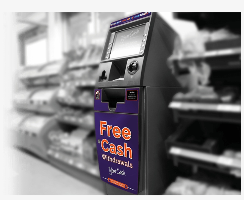 Uk Save Yourcash Ncr Cash Machine In A Convenience - Your Cash, transparent png download