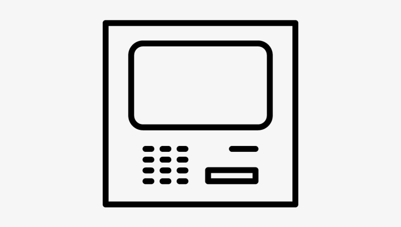 Tube Atm Machine Vector - Bank, transparent png download