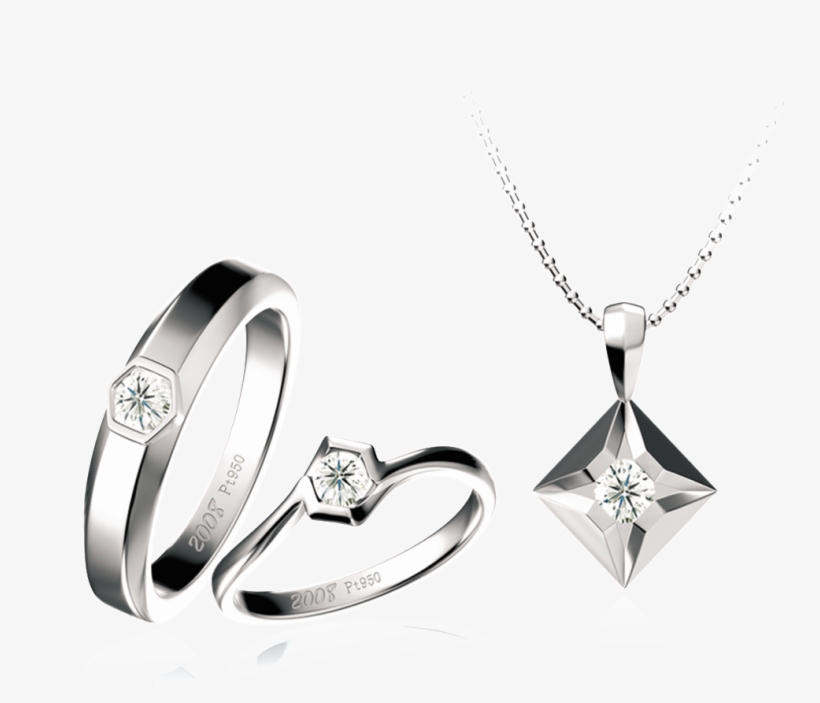 Platinum Diamond Jewelry Hd Aesthetic Png - Jewellery, transparent png download