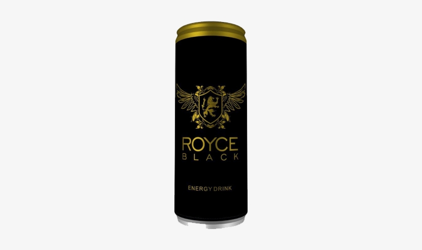 Royce Black Energy Drink 250ml - Royce Enerji Içeceği, transparent png download
