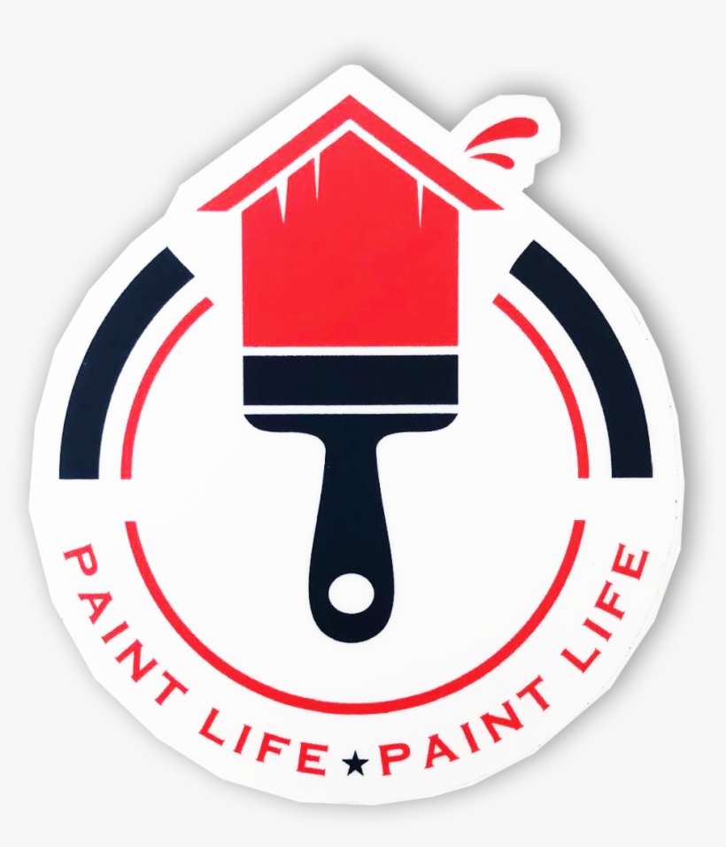 Paint Life Paint-brush Sticker - Mccall, transparent png download