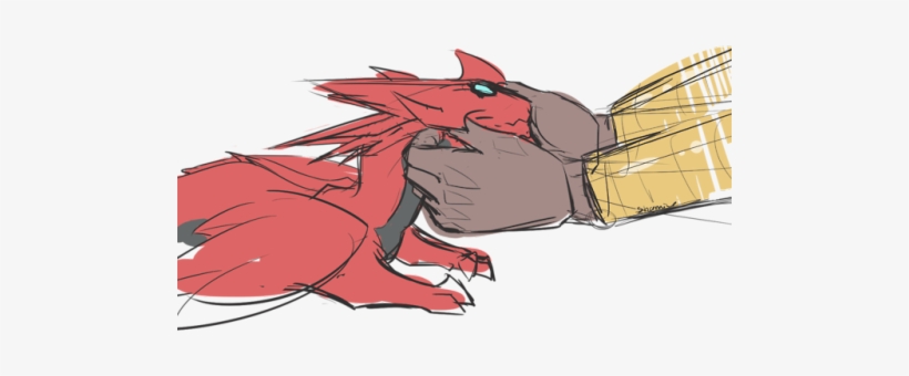Scribbly Scribbles Before Bed - Cartoon, transparent png download